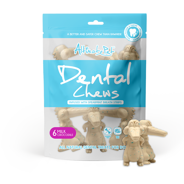 Altimate Pet Dental Chews - Milk - 5 Designs - Love My Pets