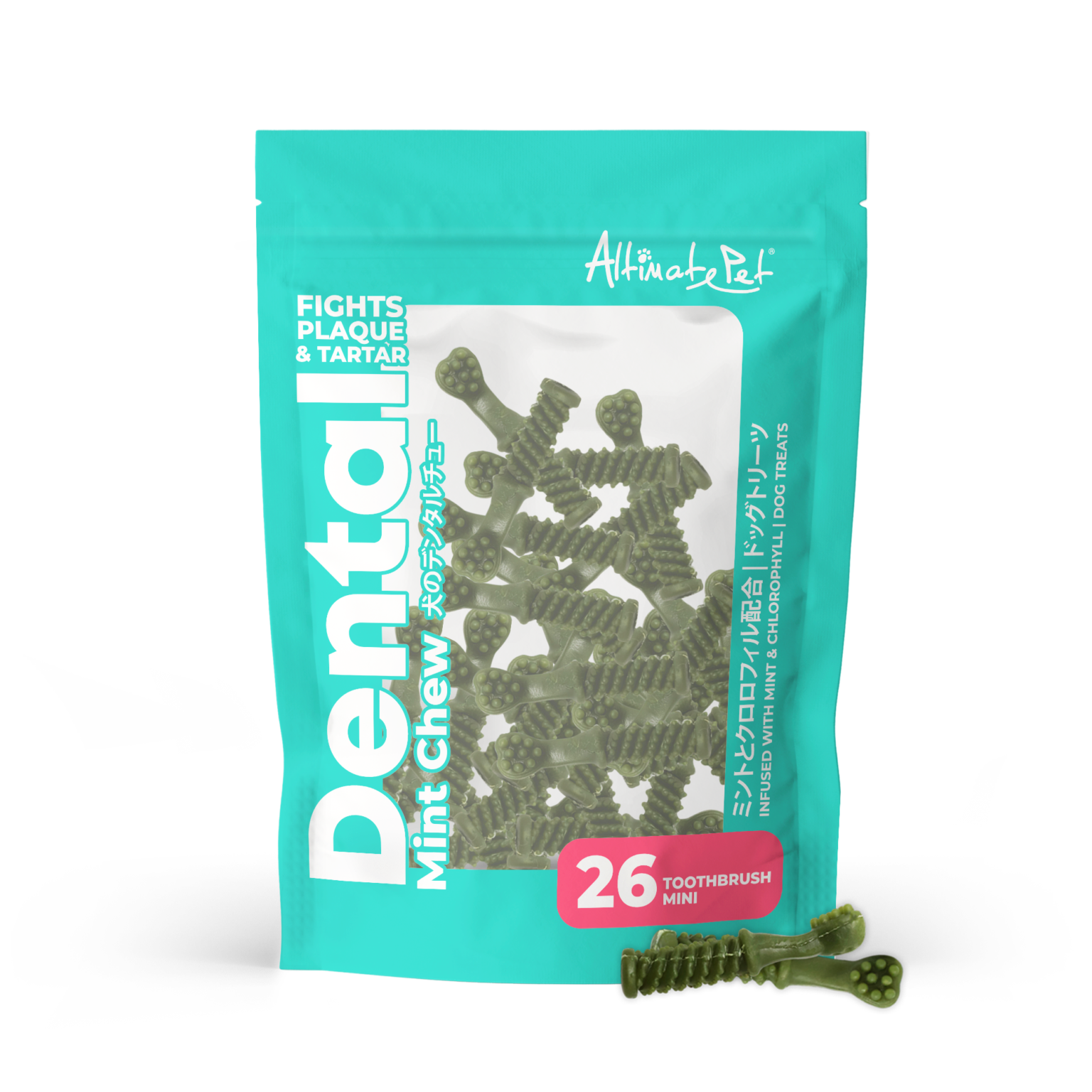 Altimate Pet Dental Chews - Mint - 150g - Love My Pets